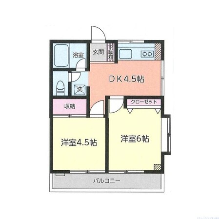 ローズマンション湘南の物件間取画像